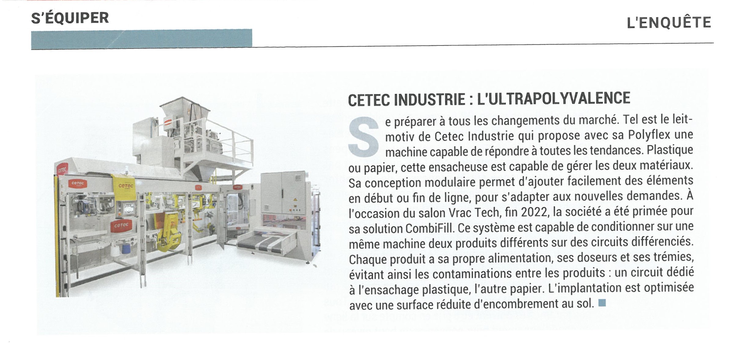 RIA Avril 2023 - CETEC Industrie : l'ultrapolyvalence