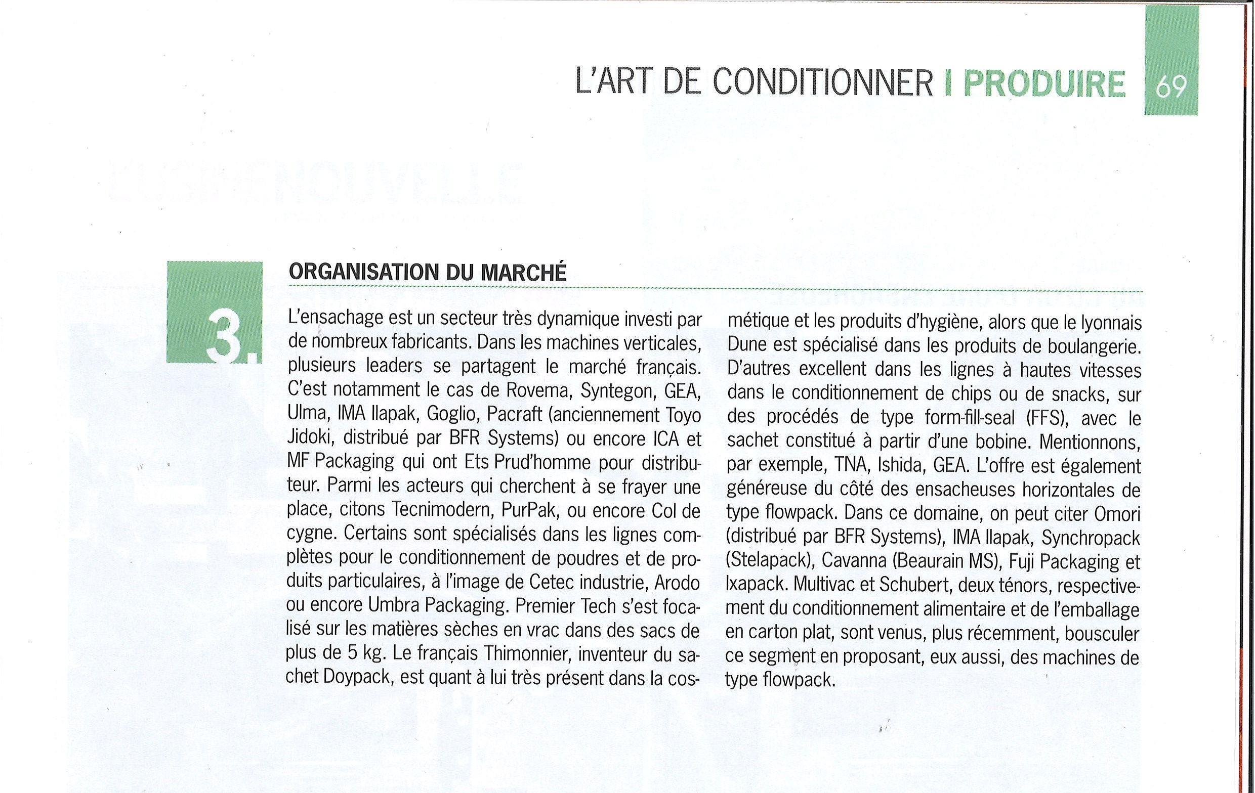 EMBALLAGES MAGAZINE MAI 2025 – ORGANISATION DES MARCHES DE L’ENSACHAGE