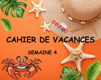 Cahier des Vacances CETEC 2023 n° 4 - Cocktail et cocotiers