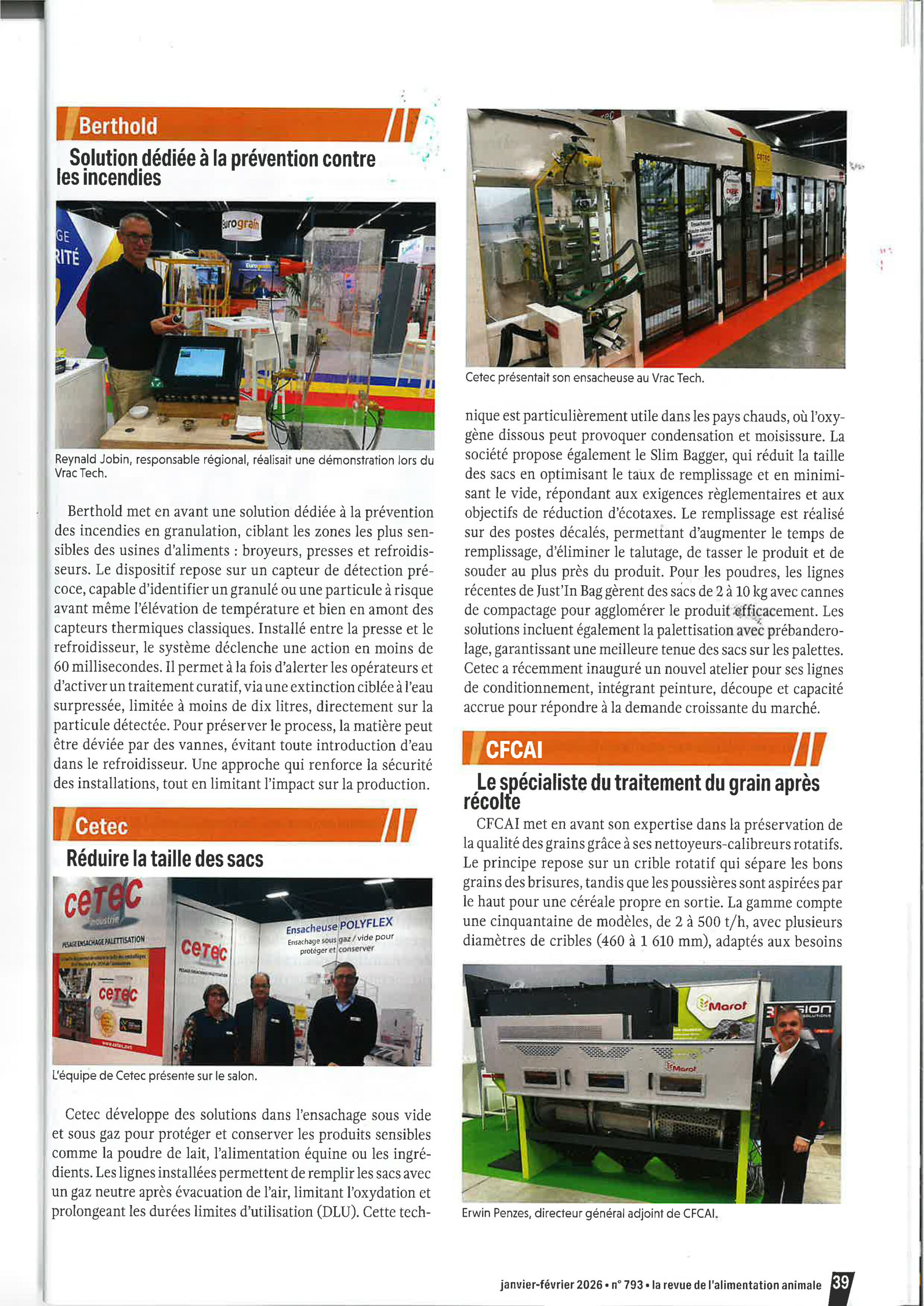 Article Cetec - Réduire la taille des sacs