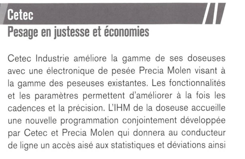 Alimentation animale 761 - Article 2 - Page 1
